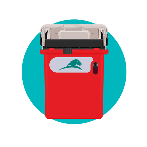 Circle Image Simple Label S22A USA WEB