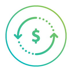 CANN Circle icon dollar