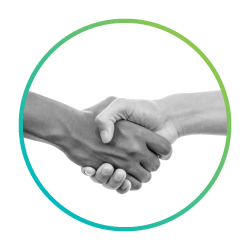 CANN Circle image handshake