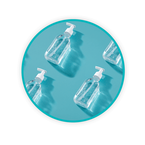 Circle hand sanitizer 2 LR