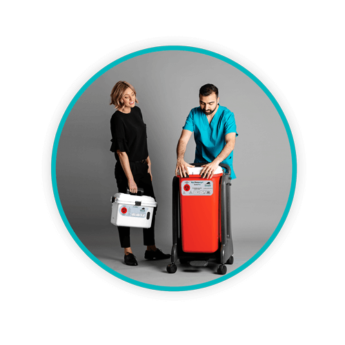 Circle nurse doctor redcontainers