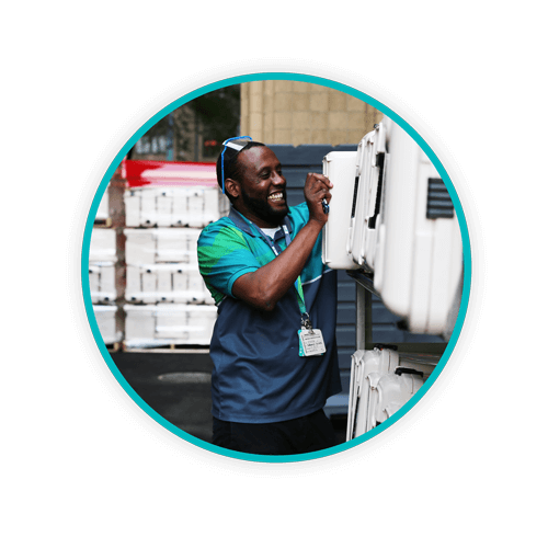 Circle supply containers LR